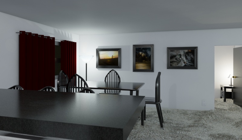 Apartment - Dining Room