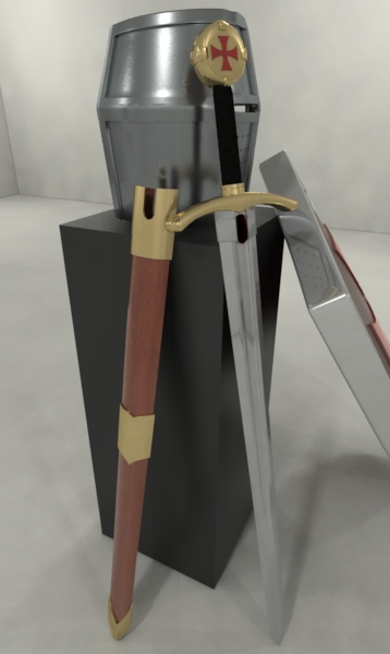 Templar - Sword and Sheathe