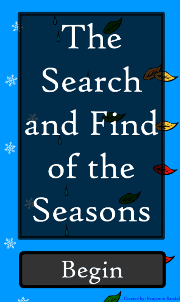 Search and Find of the Seasons - Scene 1